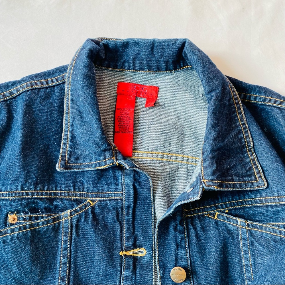 VINTAGE! BCBG denim jacket - Picture 6 of 6